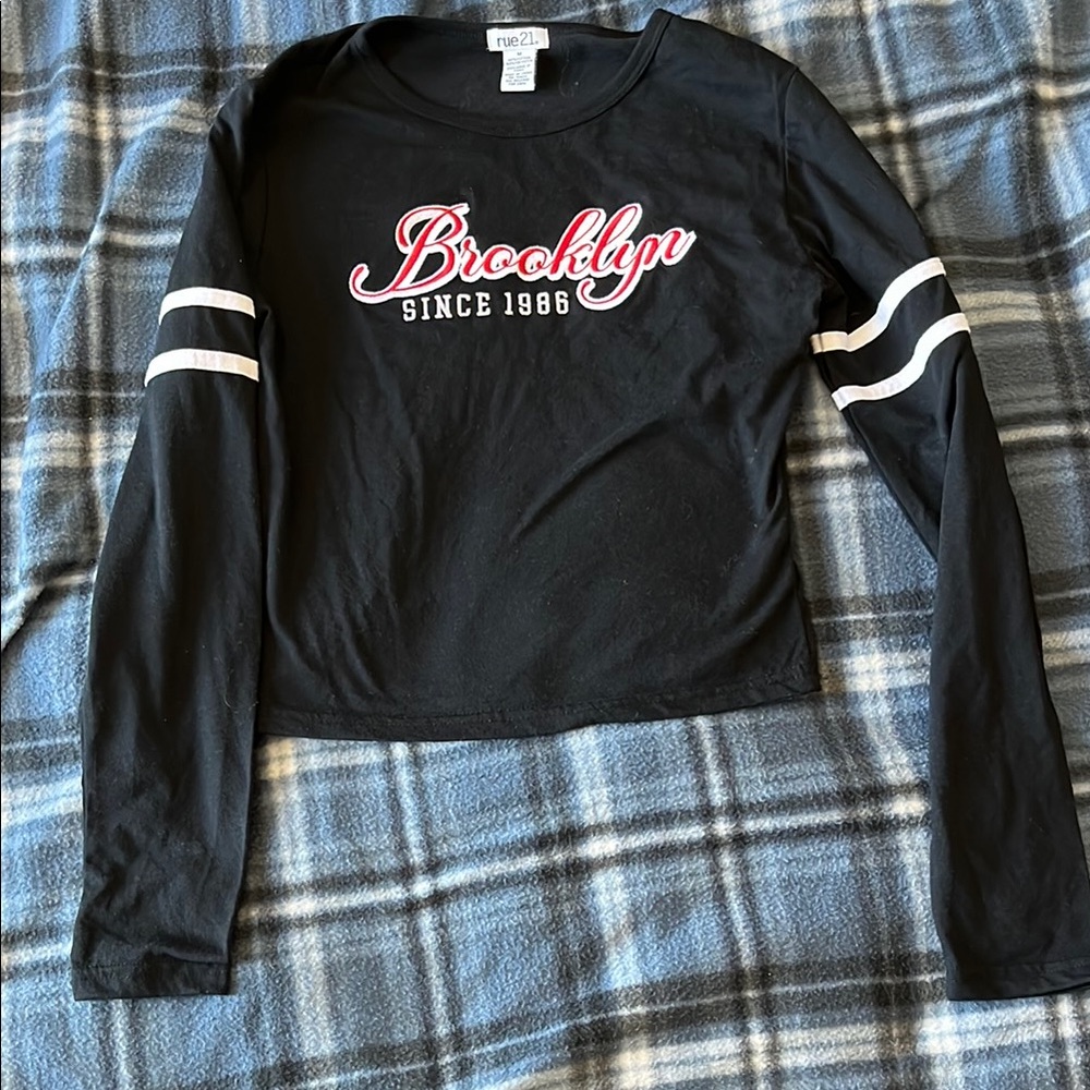 Rue21 Long-sleeve Black Shirt Girls “Medium”